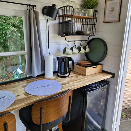 Tiny House Luettje - Glamping Im Bauwagen An Der Elbe * Bleckede