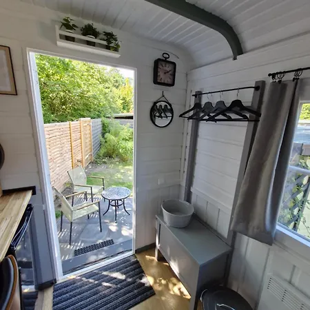 Tiny House Luettje - Glamping Im Bauwagen An Der Elbe * Bleckede