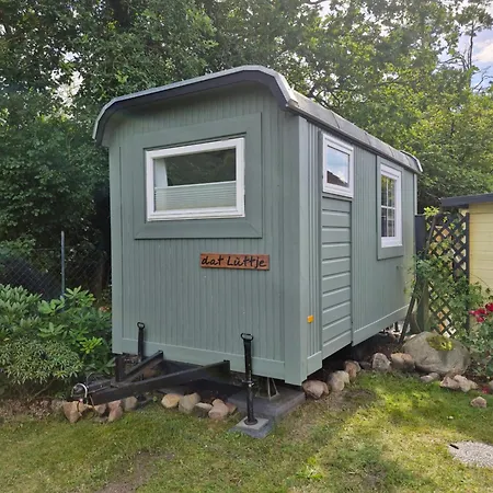 Tiny House Luettje - Glamping Im Bauwagen An Der Elbe * Bleckede